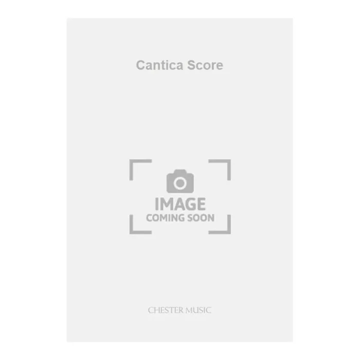 Chapple, Brian – Cantica Score