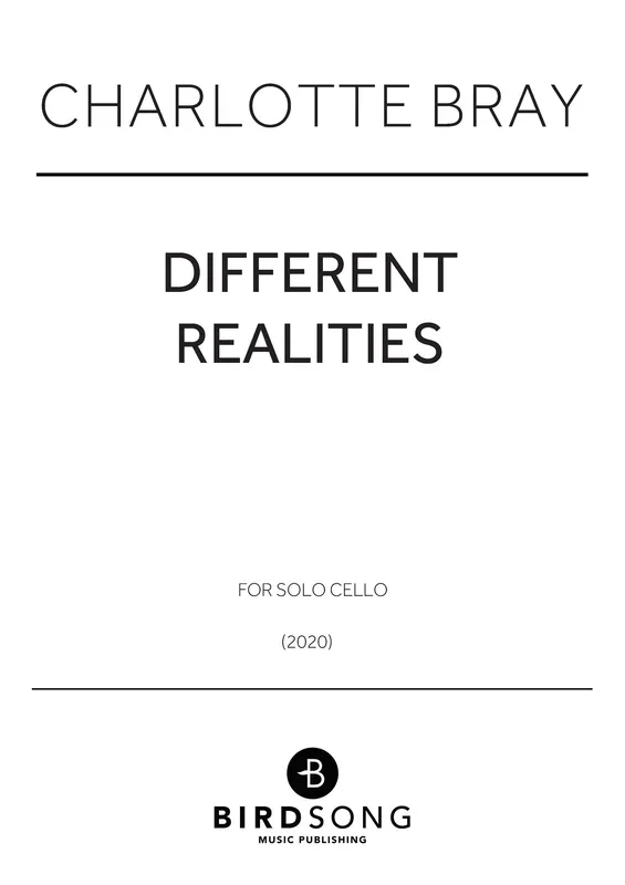 Charlotte Bray : Charlotte Bray : Different Realities – Cello – Faber Digital