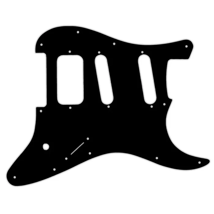 Charvel 2014-Present So-Cal Jake E. Lee USA Signature – Thin Shiny Black .060″ / 1.52mm Thickness, No bevelled Edge