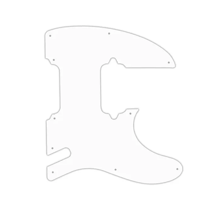 Charvel 2020 Pro-Mod So-Cal Style 2 HH 2PT – Thin Shiny White .060″ / 1.52mm Thickness, No bevelled Edge