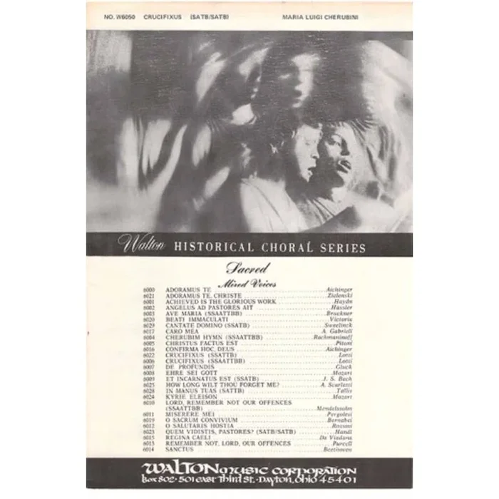 Cherubini, Luigi – Crucifixus