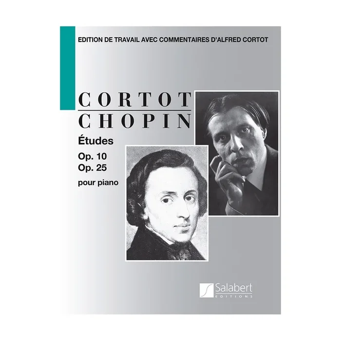 Chopin, Frédéric – Études Opus 10 & Opus 25 pour piano