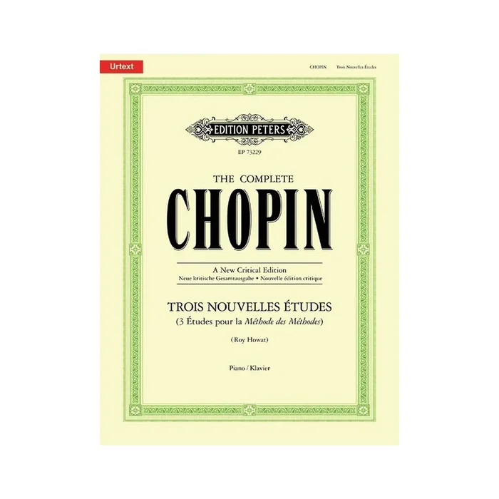 Chopin, Fryderyk – Three New Etudes