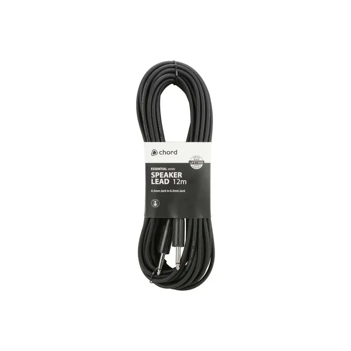 Chord – Essential Speaker Leads (6.3mm Mono Jack to 6.3mm Mono Jack)