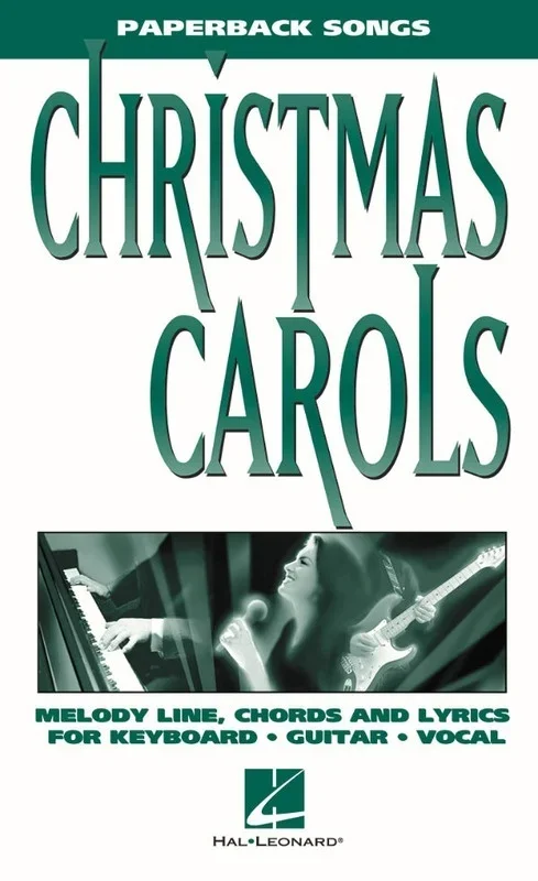 Christmas Carols Paperback Songs (Softcover Book)
