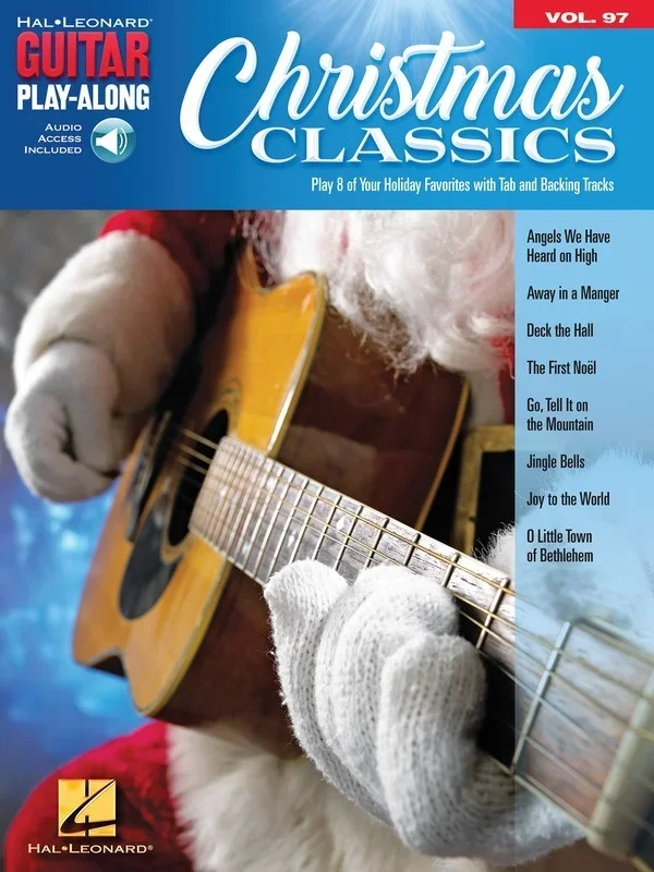 Christmas Classics Guitar Playalong V97 Book/Online Audio (Softcover Book/Online Audio)