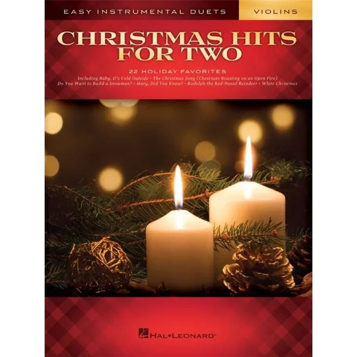 Christmas Hits for Two Violins