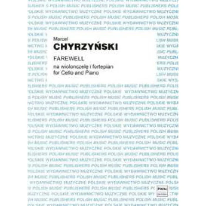 Chyrzynski, Marcel – Farewell