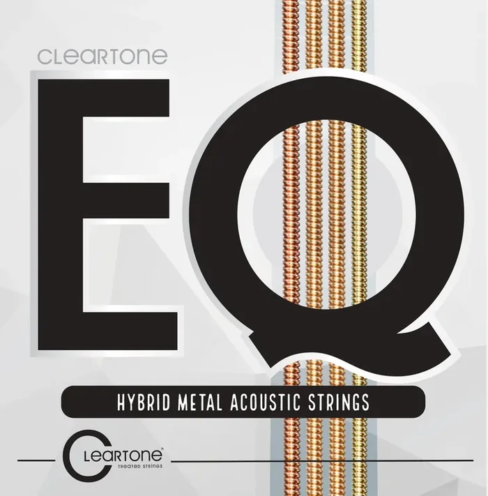 Cleartone EQ Coated Hybrid Metal 11-52 Acoustic Guitar Strings [7811]