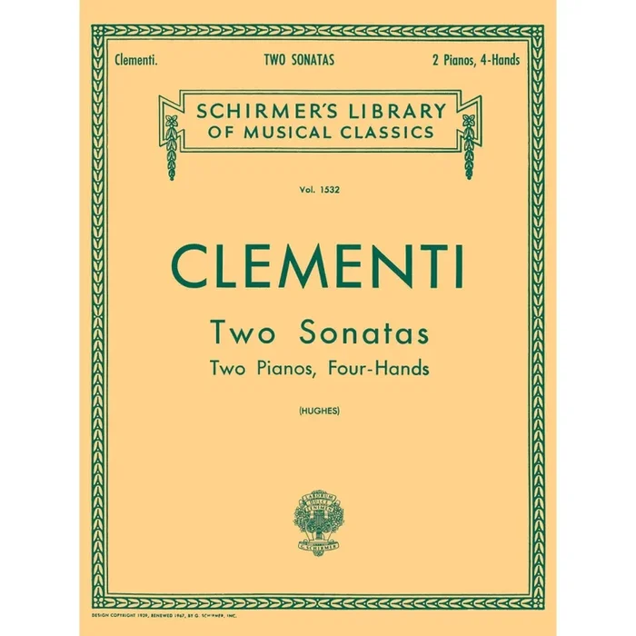 Clementi, Muzio – 2 Sonatas