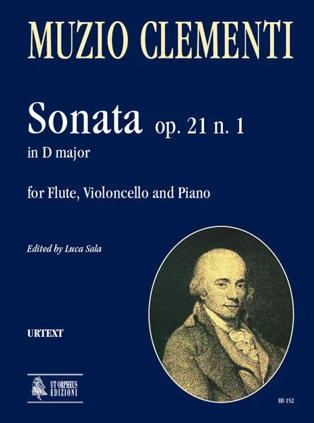 Clementi: Sonata No. 1 for Keyboard, Flute & Cello in D Major, Op. 21