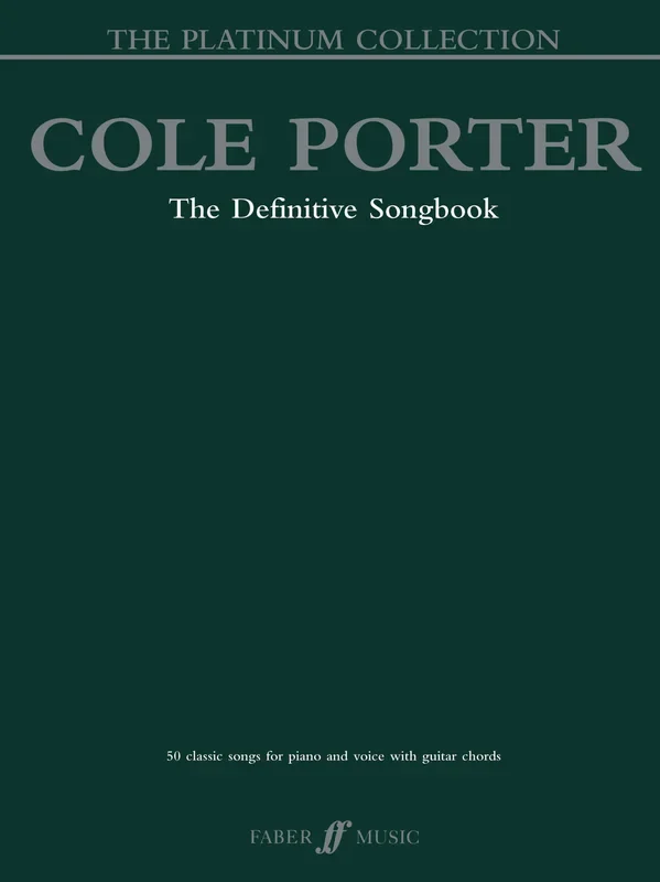 Cole Porter : Cole Porter : From This Moment On – Guitar, Piano, Voice – Faber Digital