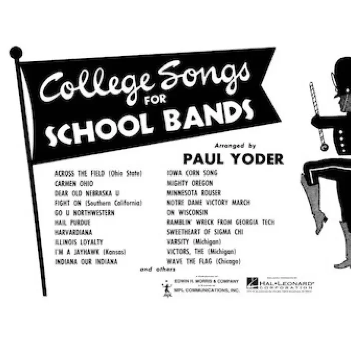 College Songs for School Bands – 2nd Bb Cornet