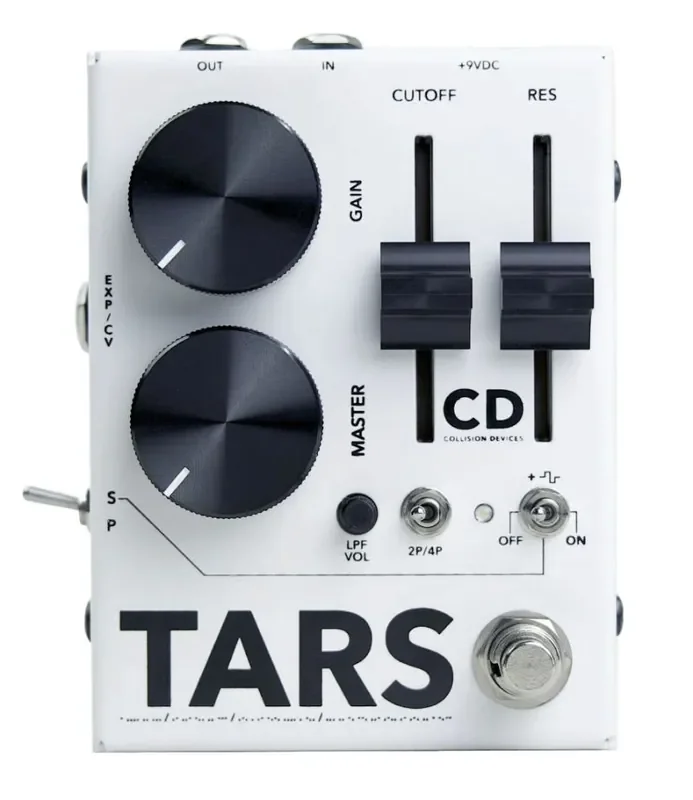 Collision Devises Pedals – TARS in Black and White