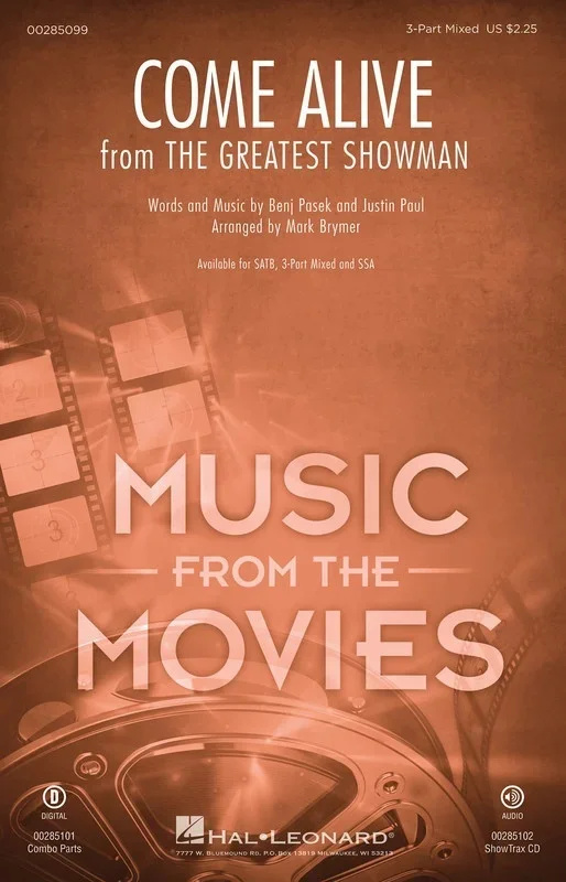 Come Alive 3 Part Mixed (Octavo)