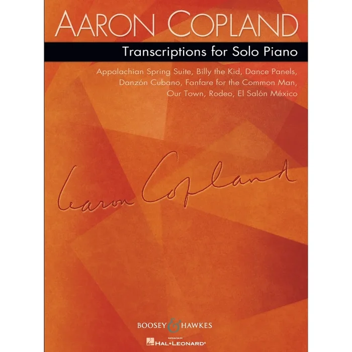 Copland, Aaron – Transcriptions for Solo Piano