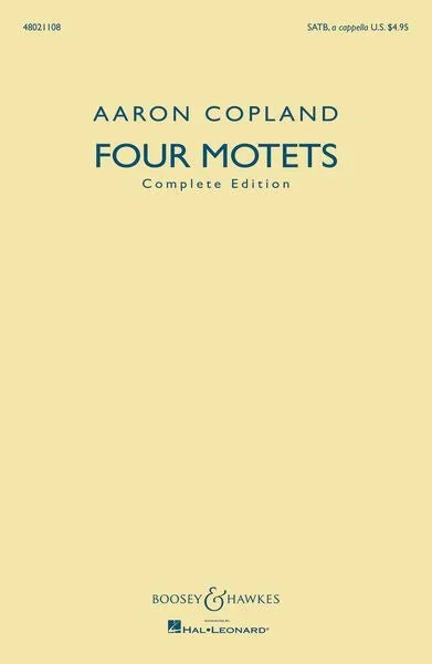 Copland: Four Motets
