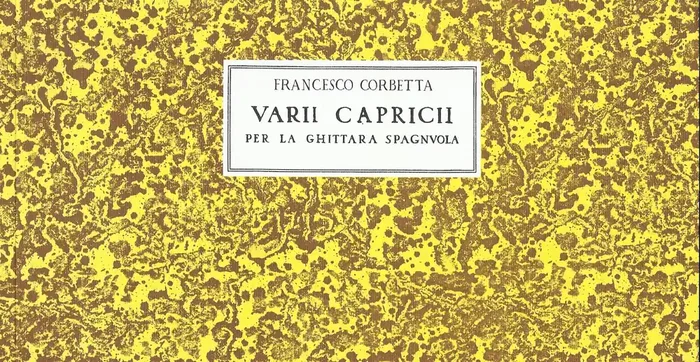 Corbetta Varii Capricii per la Ghittara Spagnuola