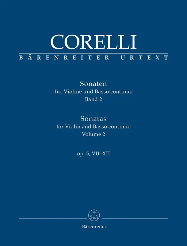 Corelli Sonatas for Violin and Basso Continuo Op. 5 Vol. 2