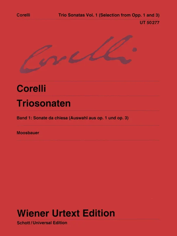 Corelli: Trio Sonatas – Volume 1 (Sonata da chiesa from Op. 1 & 3)