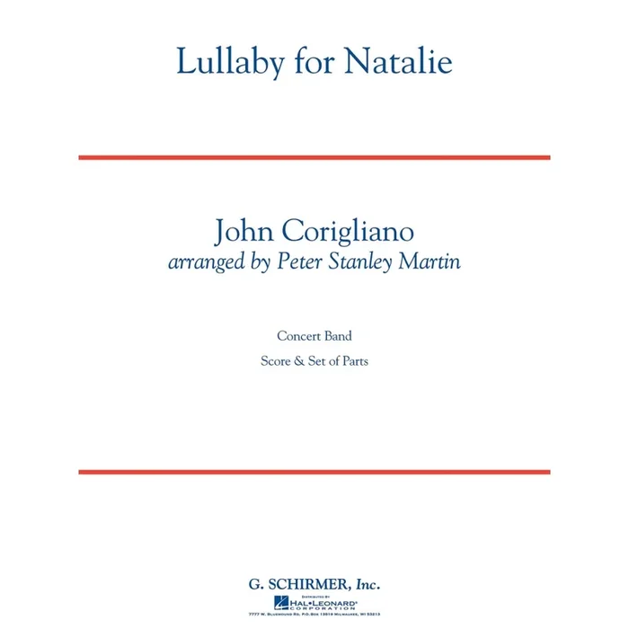 Corigliano, John – Lullaby for Natalie