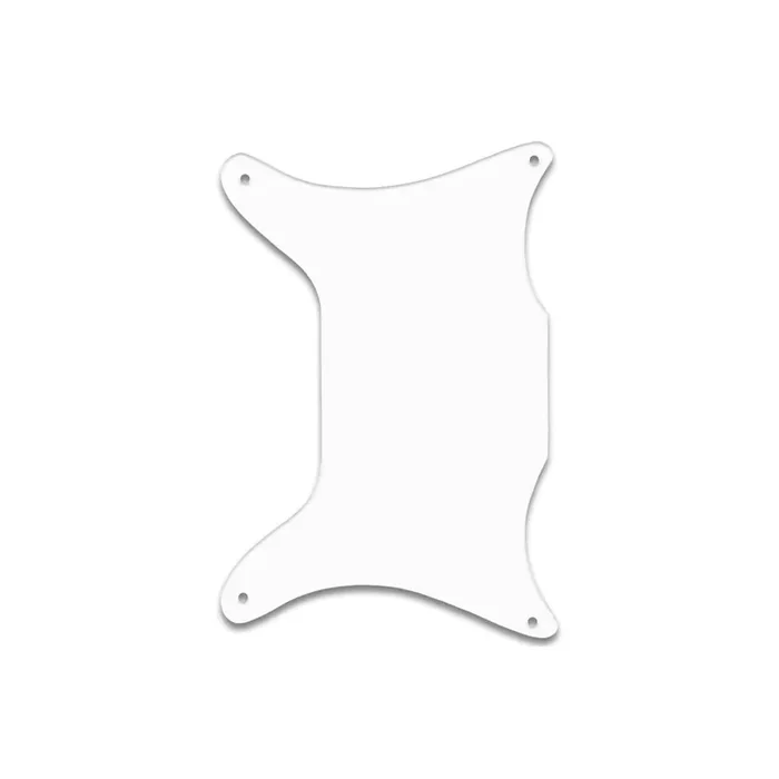 Coronet – Thin Shiny White .060″ / 1.52mm Thickness, No Bevelled Edge