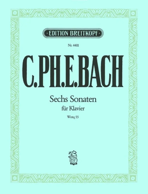 Cpe Bach – 6 Sonatas Wq 55/1-6 Piano