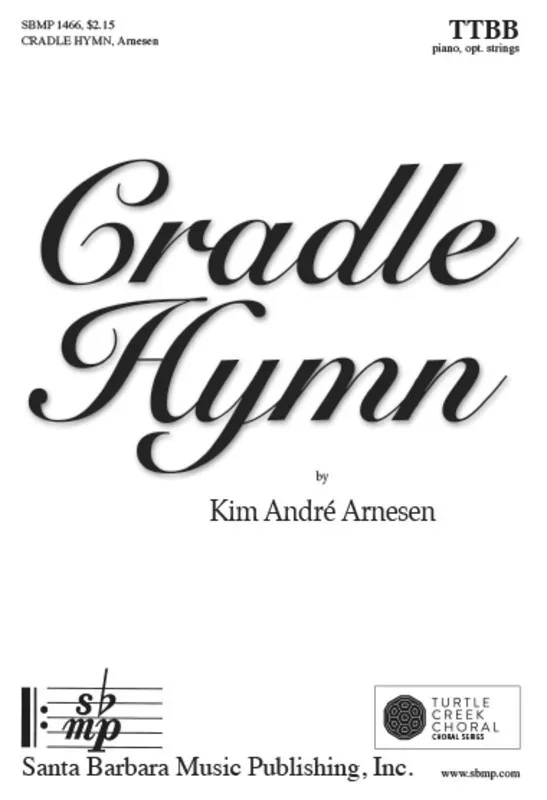 Cradle Hymn TTBB (Octavo)