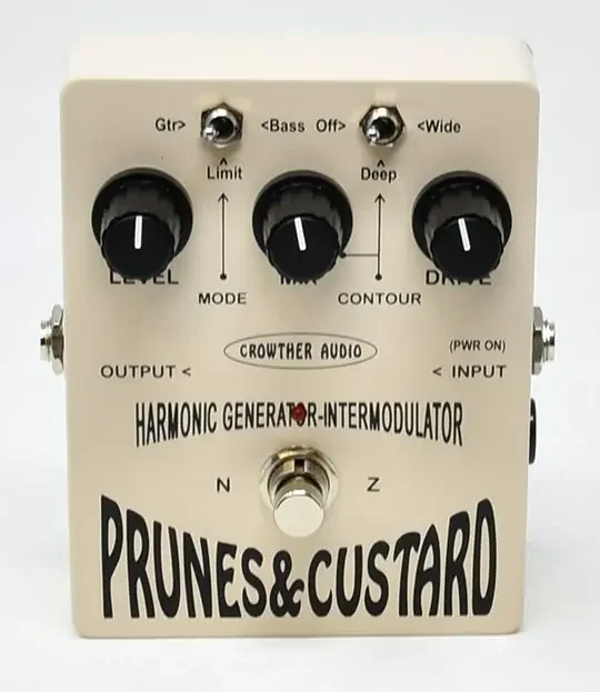 Crowther Audio Prunes & Custard Harmonic Generator & Distortion Pedal