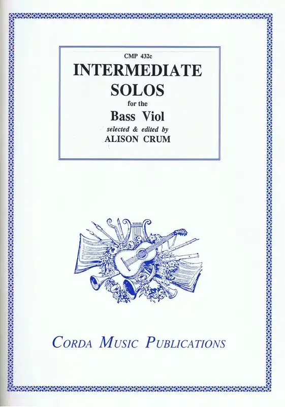 Crum (ed.) Intermediate Solos for the Bass Viol