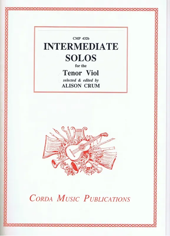 Crum (ed.) Intermediate Solos for the Tenor Viol