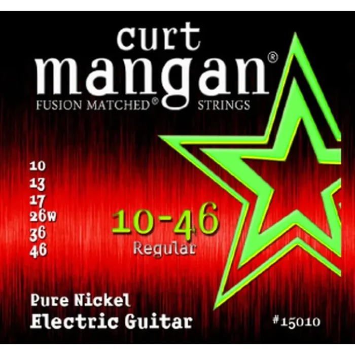 Curt Mangan Pure Nickel 10-46 Electric Guitar Strings