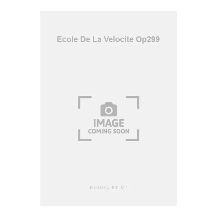 Czerny, Carl – Ecole De La Velocite Op299