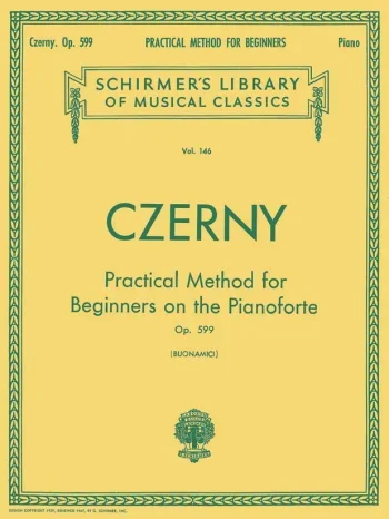 Czerny : Practical Method: Op.599: Piano (Schirmer)
