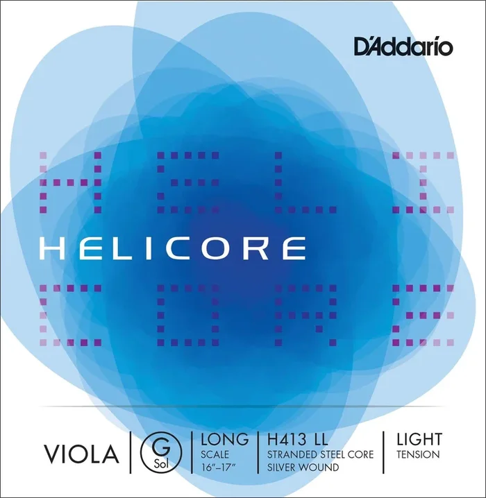 D’Addario Helicore Viola Single G String, Long Scale, Light Tension
