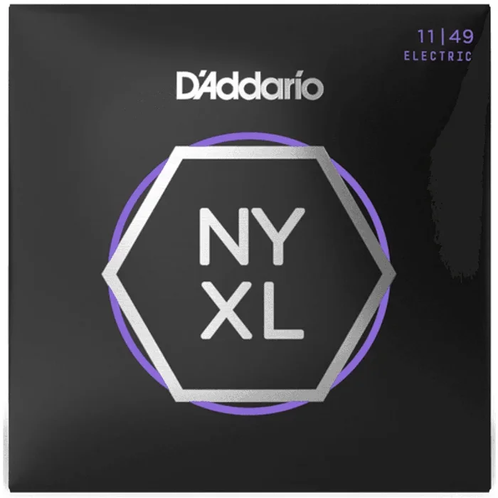 D’ADDARIO NYXL1149 NYXL Nickel Wound Medium Electric Guitar Strings (11-49)