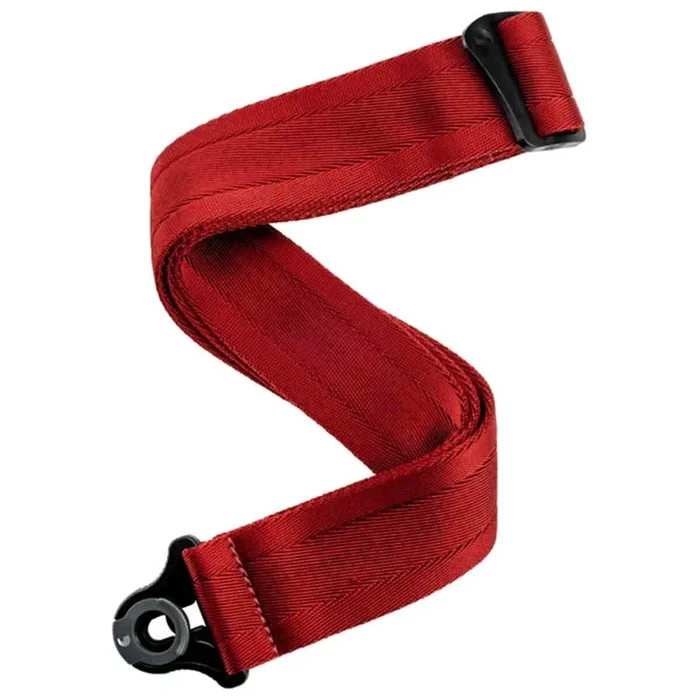 D’Addario Planet Waves 50BAL11 Guitar Strap Auto Lock Blood Red