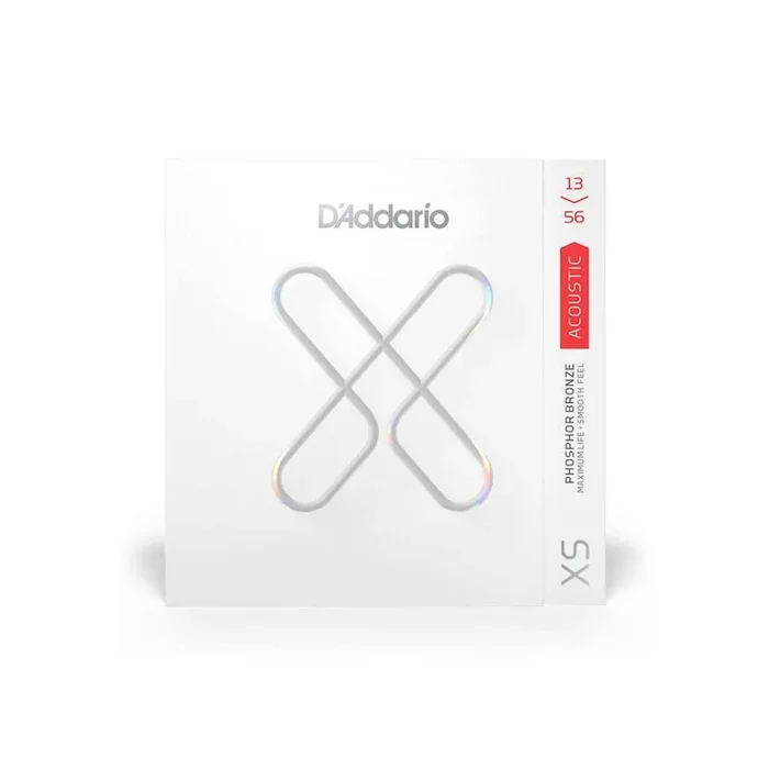 D’ADDARIO XSAPB1356 Medium XS Phosphor Bronze Acoustic Guitar Strings (13-56)