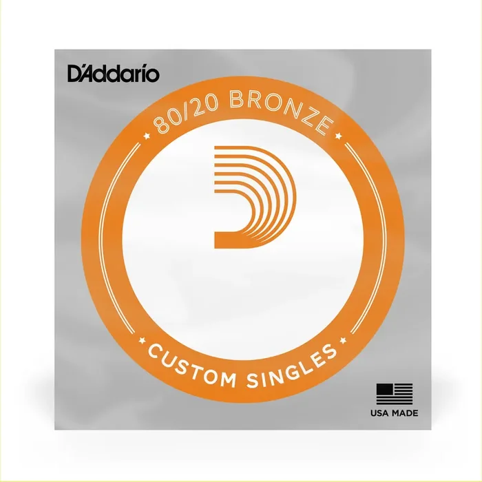 D‘Addario 80/20 Bronze 59 (.059″) Acoustic Guitar Single String BW059