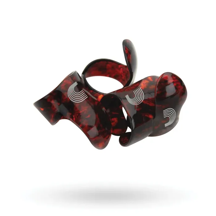 D‘Addario Classic Guitar Medium Finger Pick, 5-Pack