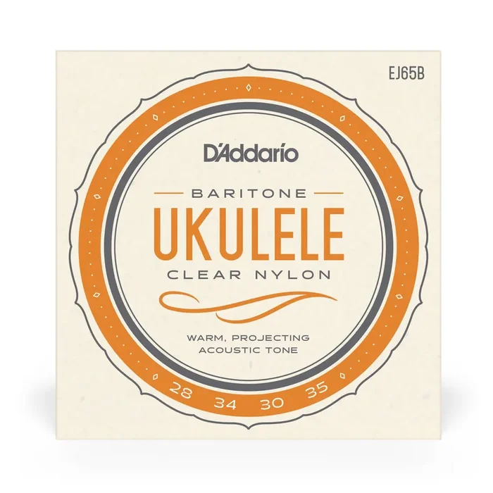 D‘Addario EJ65B Pro-Arte Custom Extruded Ukulele Baritone Strings DGBE Tuning