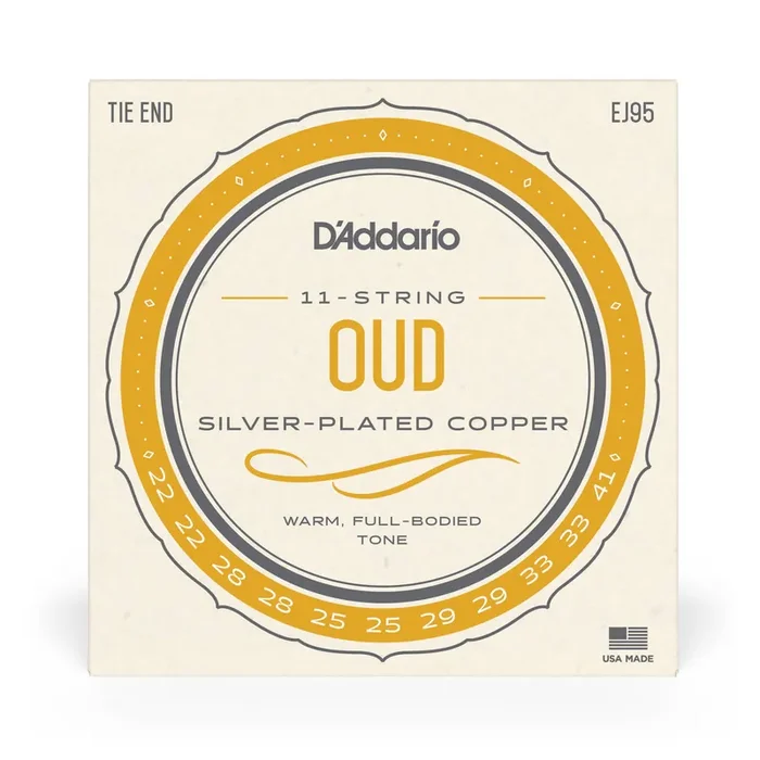 D‘Addario EJ95 Oud Silver Wound on Nylon Strings
