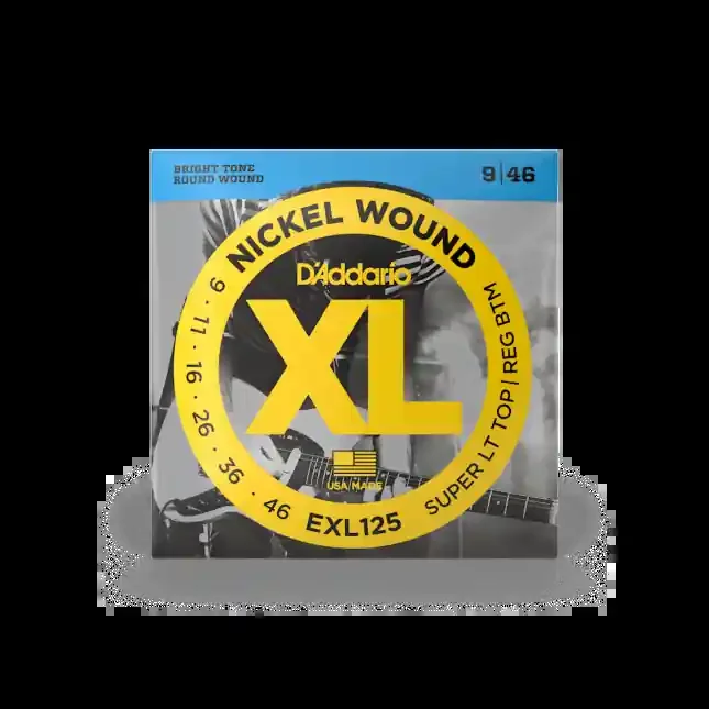 D‘Addario EXL125 9-46 Nickel Wound Electric Guitar Strings