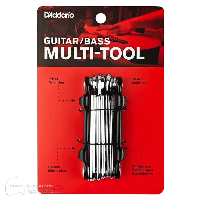 D‘Addario Guitar/Bass 10-in-1 Multi-Tool