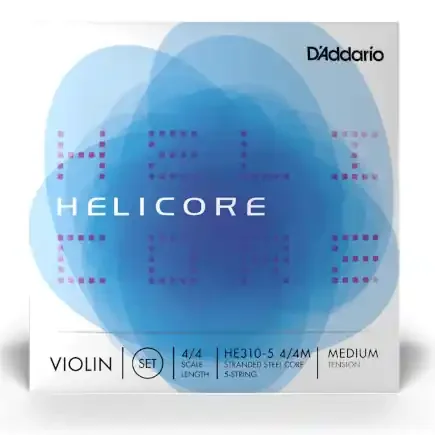 D‘Addario Helicore Violin String Set – Medium Tension