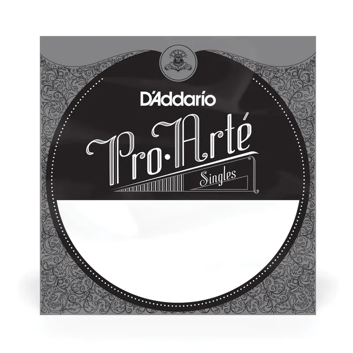 D‘Addario J4303 Pro-Arté Clear Nylon Classical Guitar G-3rd Single String, Low Tension