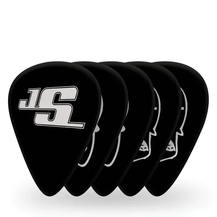 D‘Addario Joe Satriani Signature Thin Guitar Picks, Black, 10-Pack