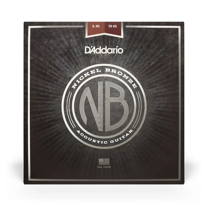 D‘Addario Nickel Bronze 16-56 Resonator Acoustic Guitar Strings