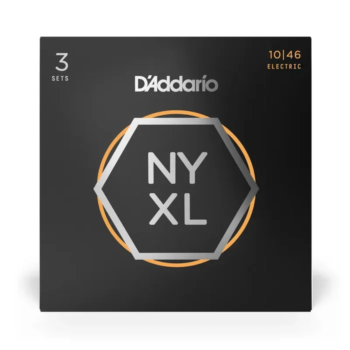 D‘Addario NYXL Nickel Guitar Strings 10-46 Light 3-Pack [NYXL1046-3P]