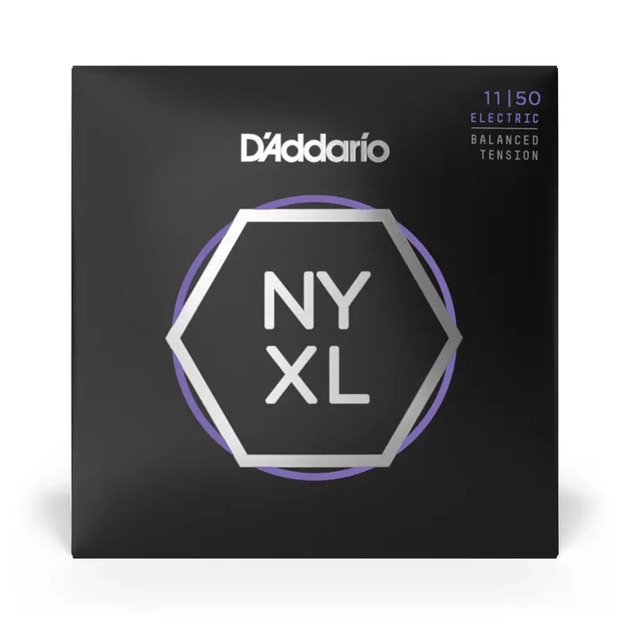 D‘Addario NYXL Nickel Wound 11-50 Electric Guitar Strings, Balanced Tension Medium [NYXL1150]